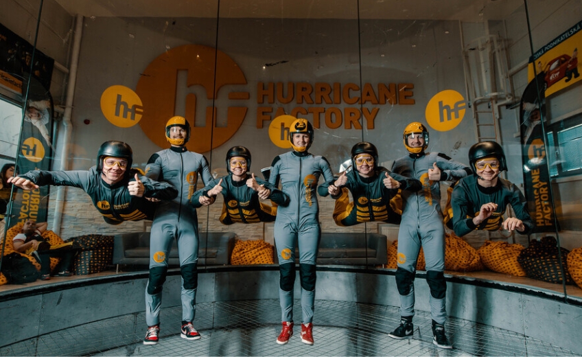 Hurricane Factory recenze: indoor skydiving očima návštěvníků